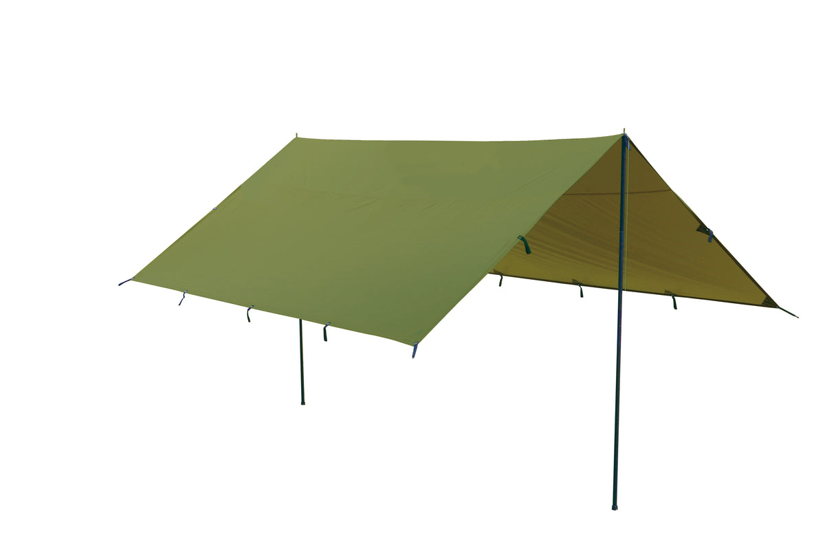 色: オリーブ】OUTDOOR MANアウトドアマンQUADRADO TARP-