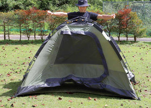 ONETOUCH SMART TENT　組み立て　イメージ